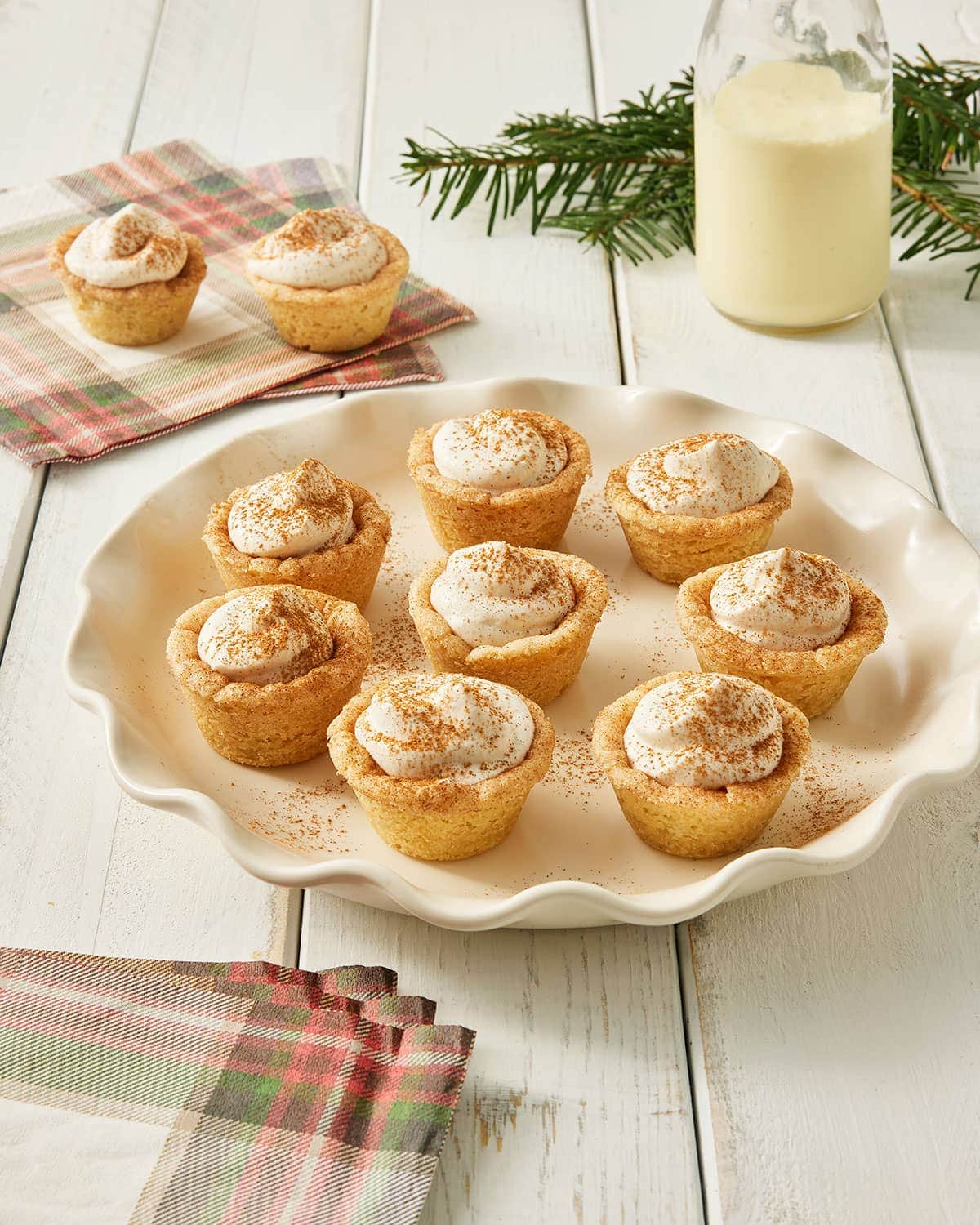 Eggnog Bites