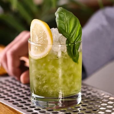 Gin Basil Smash