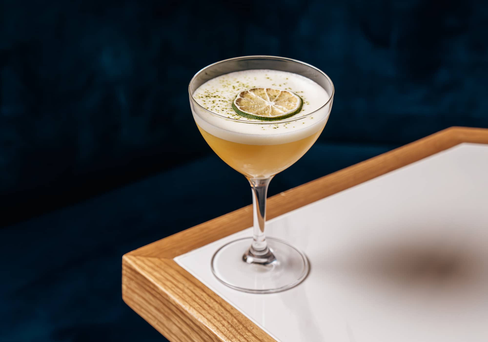 Angie: A Passion Fruit Gin Sour