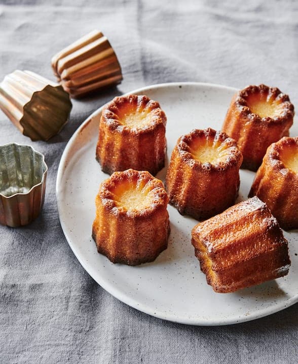 Apple Brandy Canelés