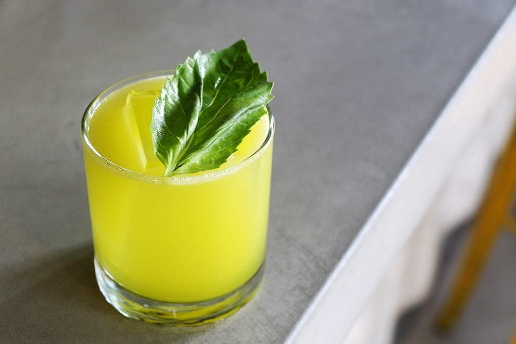 Basil Cocktail from Pobrecito