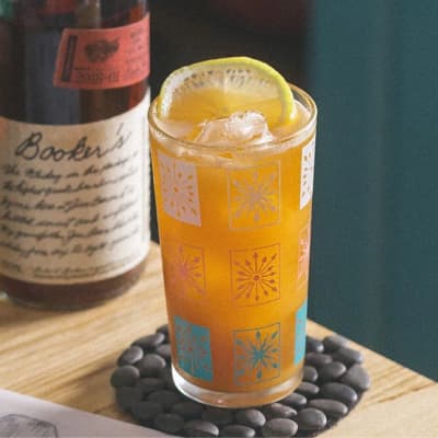 Bourbon Apple Cider Highball