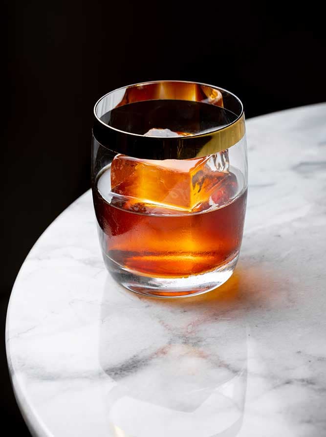 Camp Maclean Rye Whiskey Cocktail