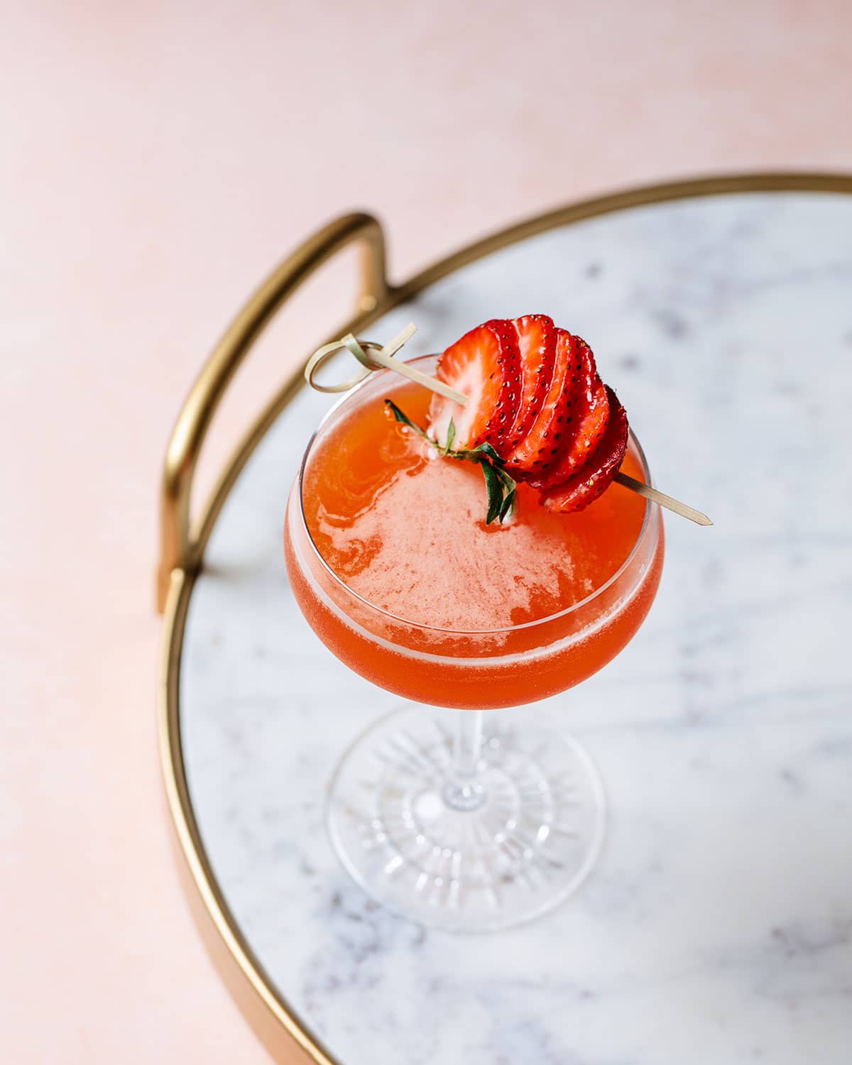 Chains to the Mast: A Strawberry Fernet Cocktail