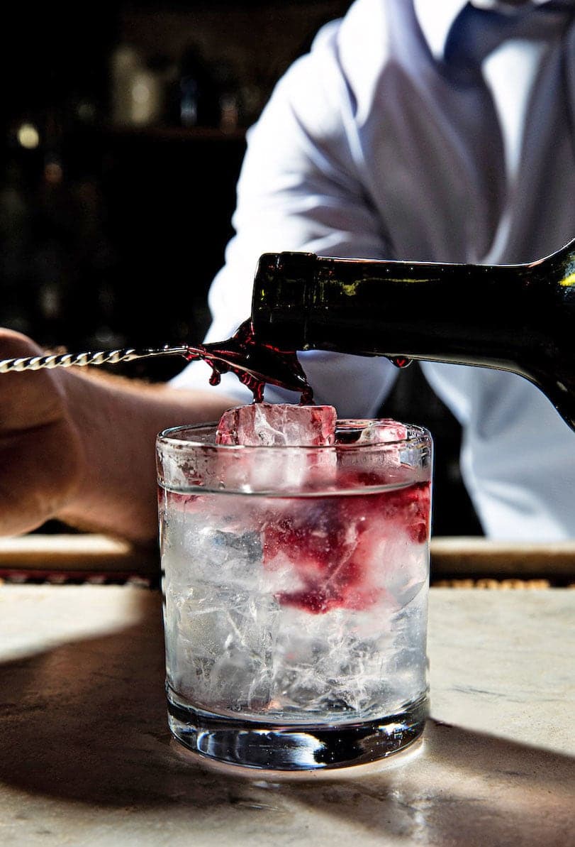 Clarified New York Sour