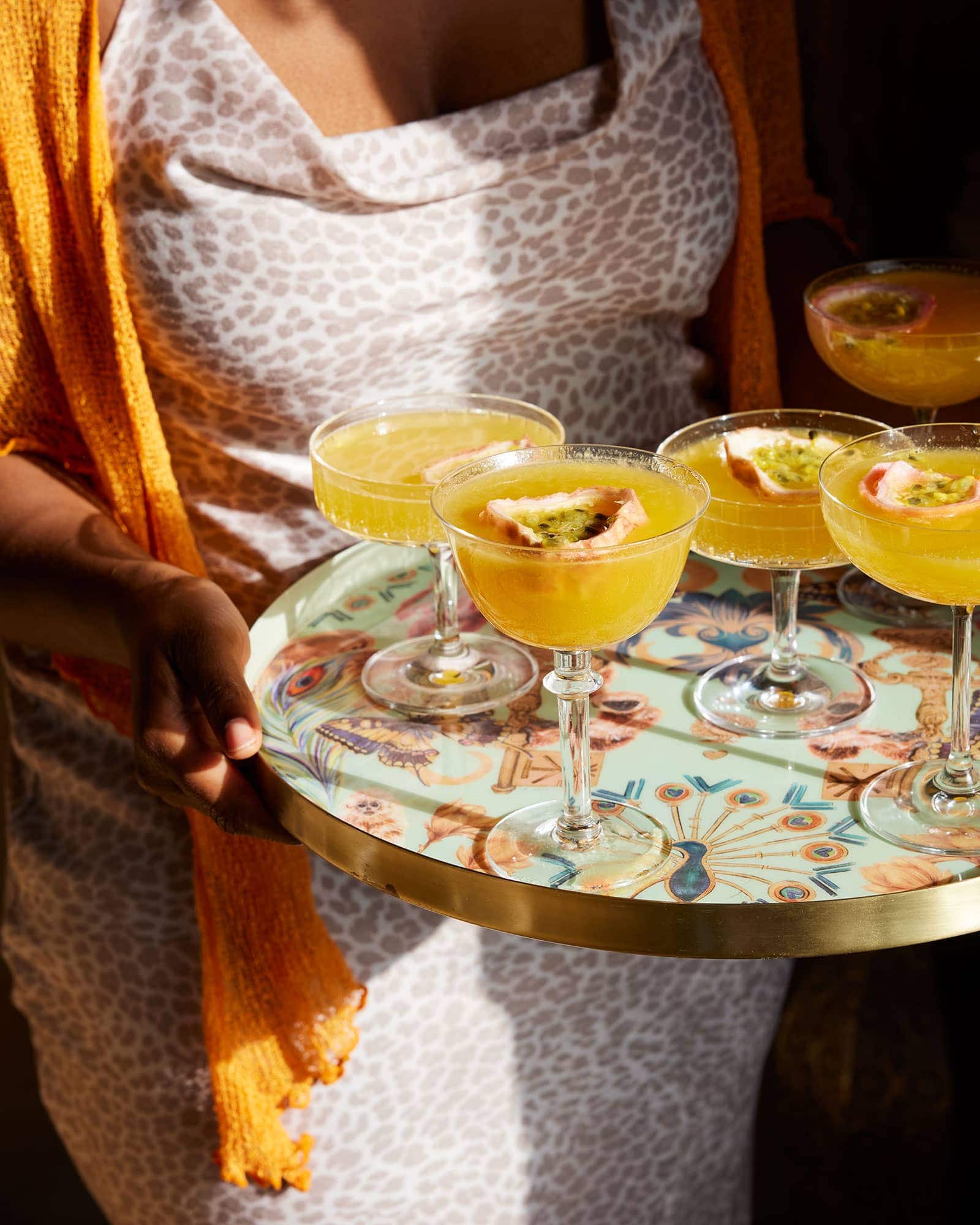 Coastal Mimosa: A Passion Fruit Mimosa