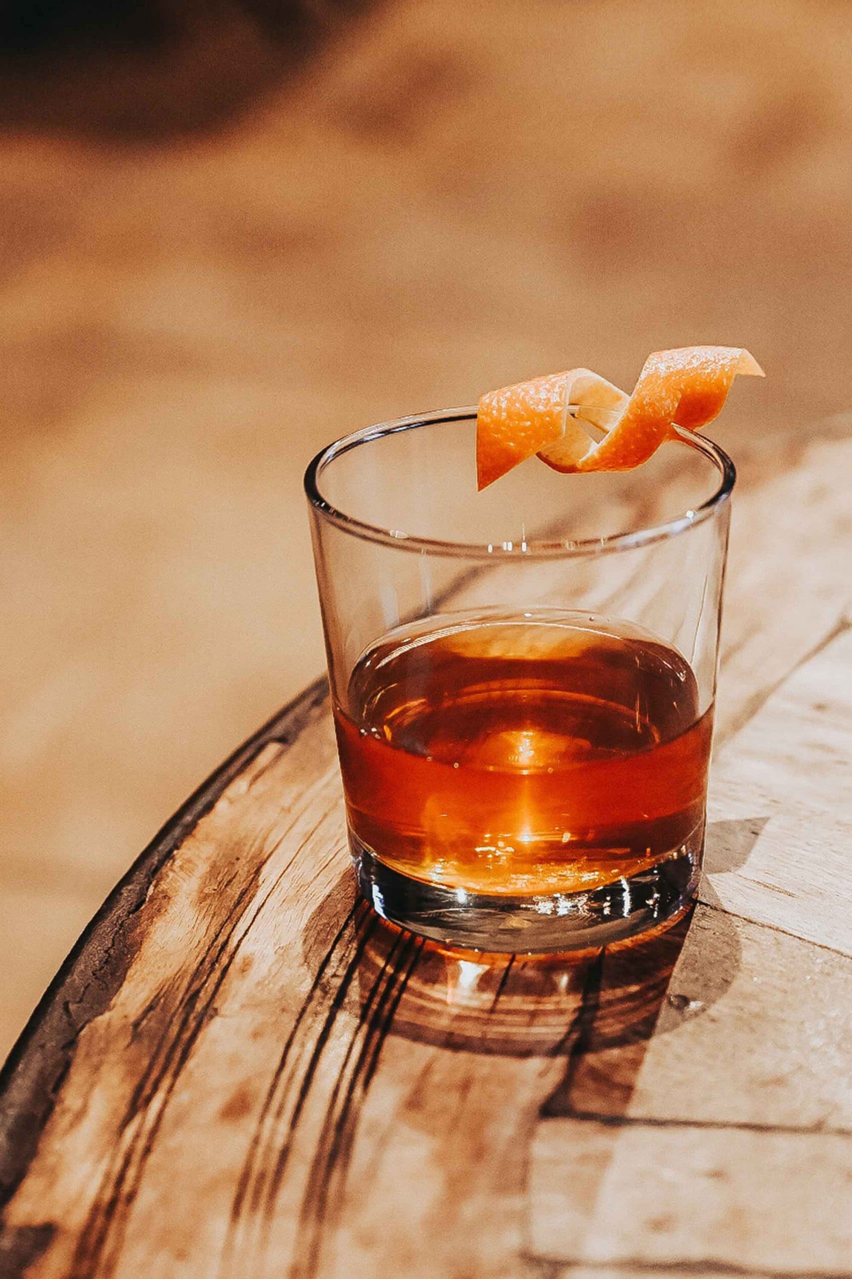 Cold Buttered Sazerac