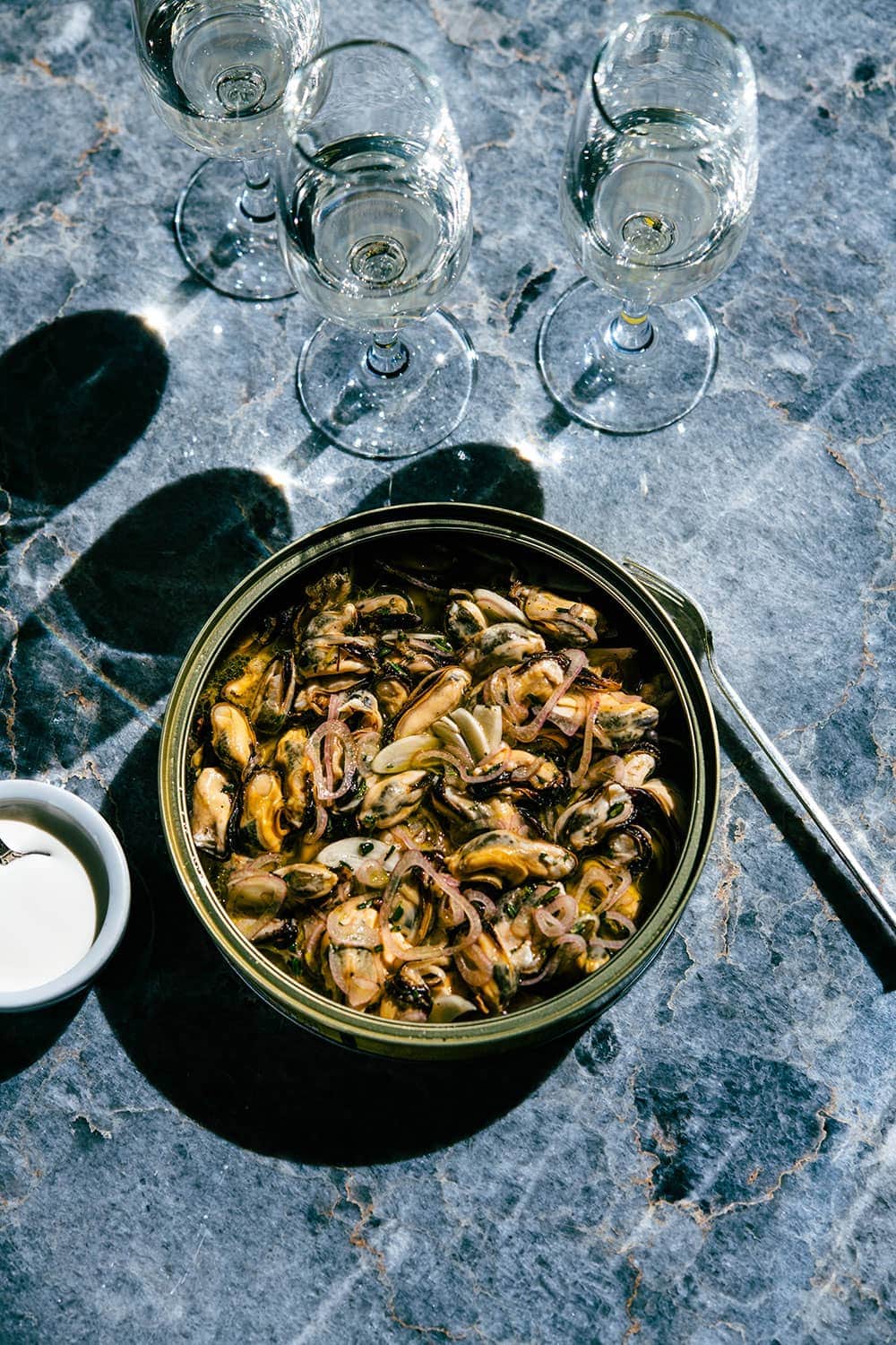 Dauphine’s Mussels in Absinthe