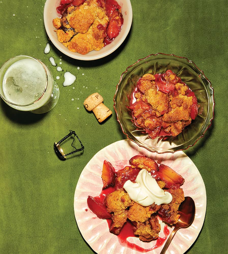 Dregs and Fruit Crumble