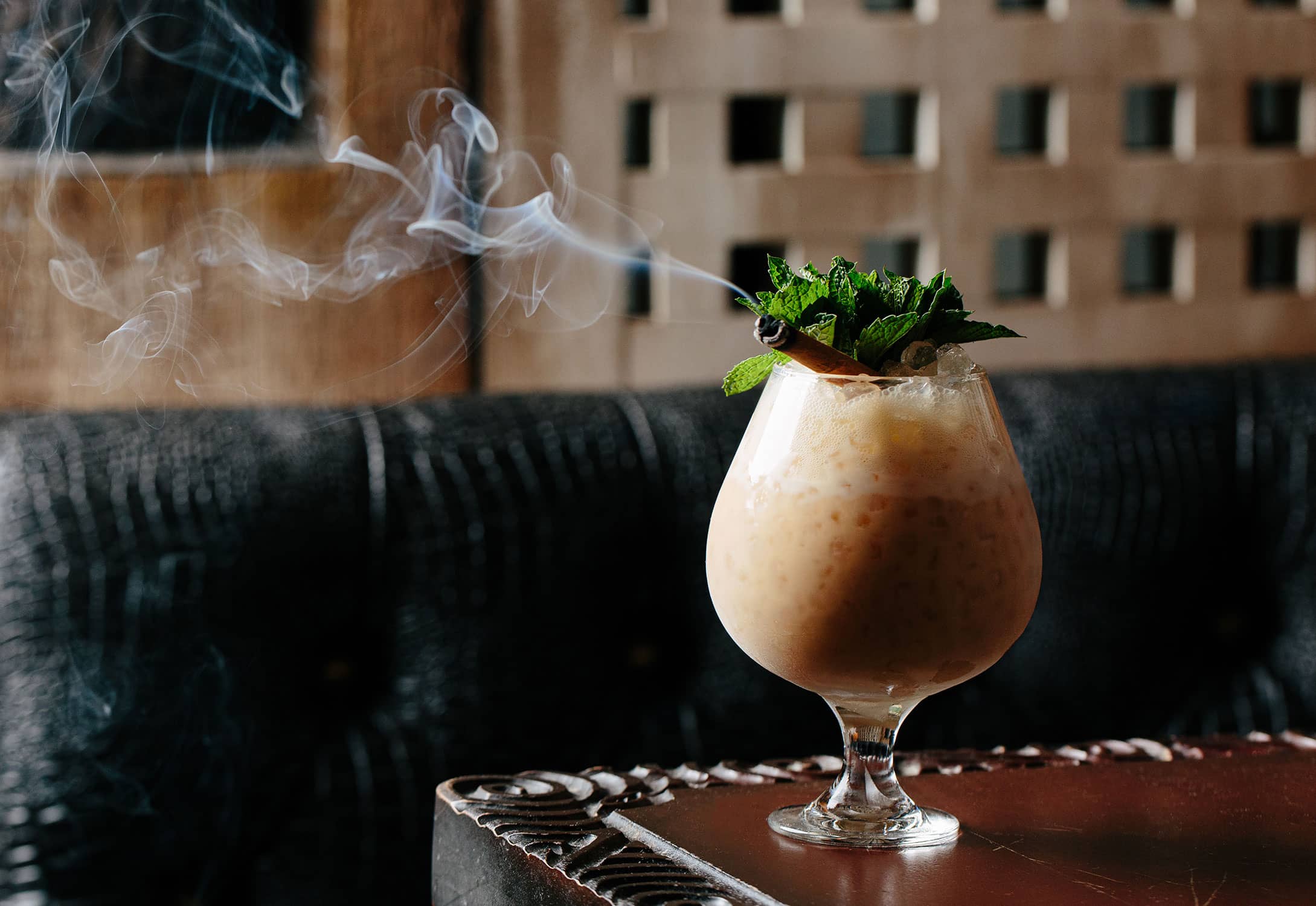Fireside: A Tropical Pumpkin Spice Cocktail