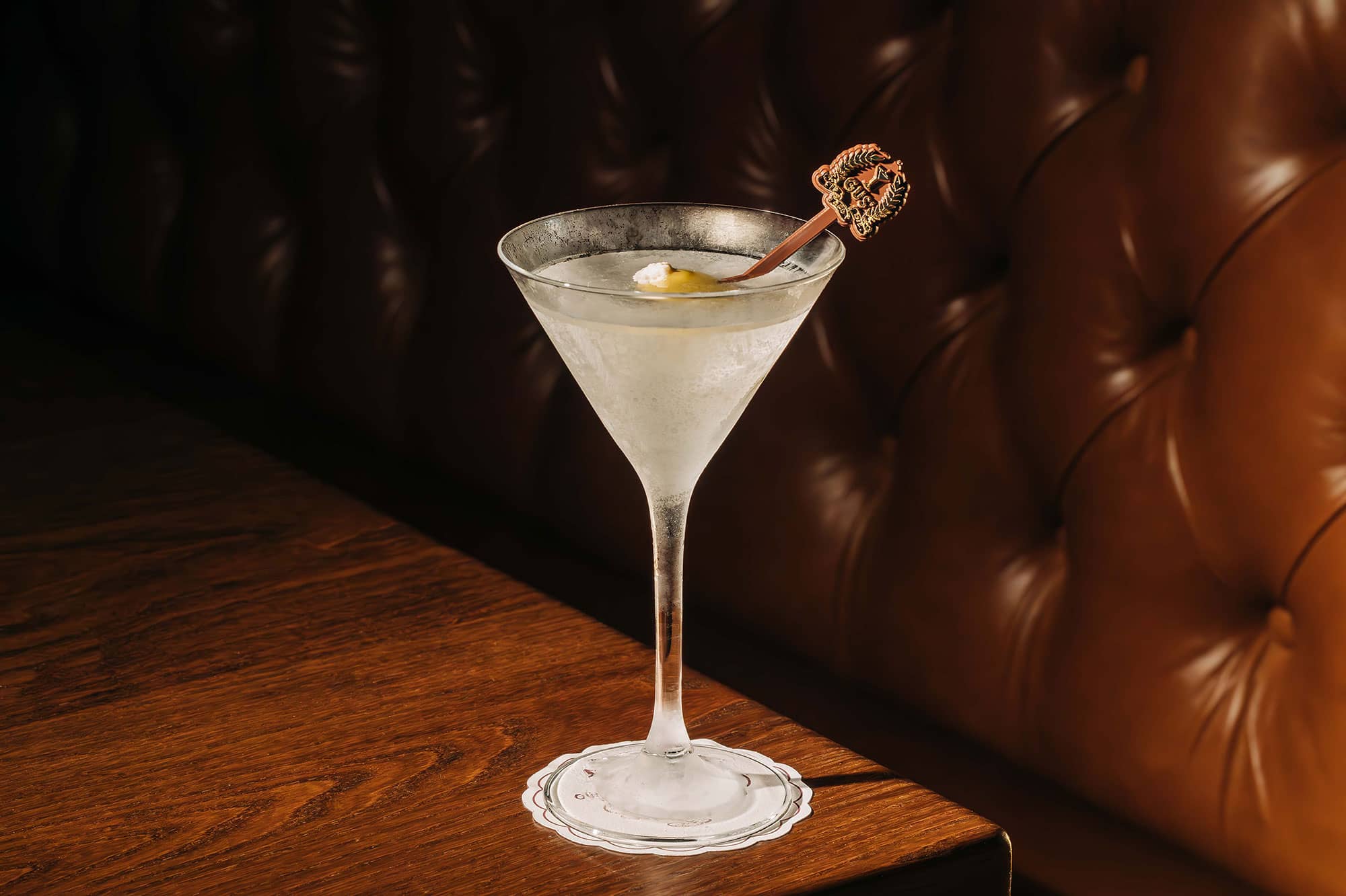 Freezer Dirty Martini