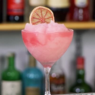 Frozen Blood Orange Margarita