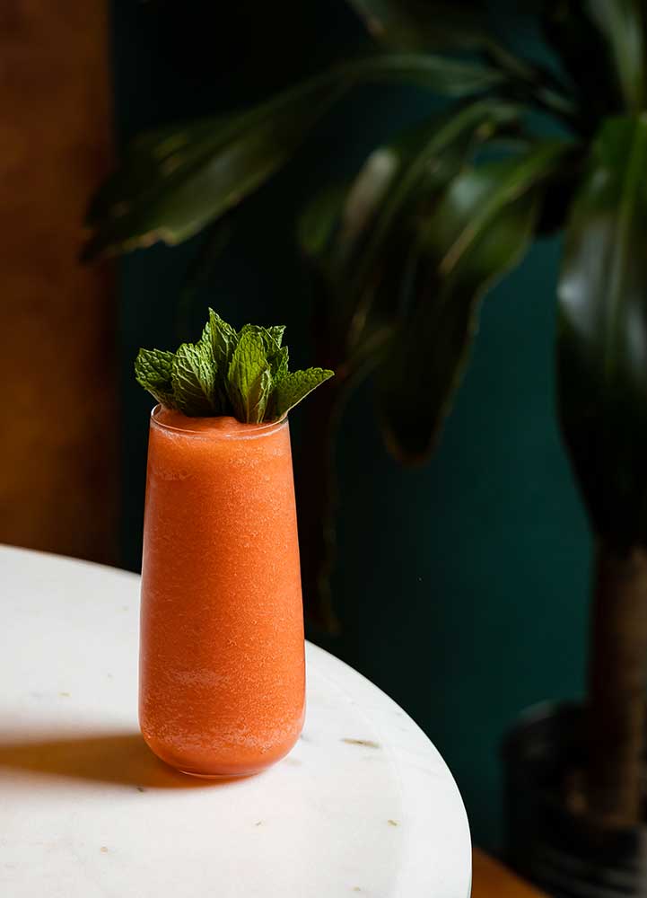 Frozen Strawberry Daiquiri From Yacht Club