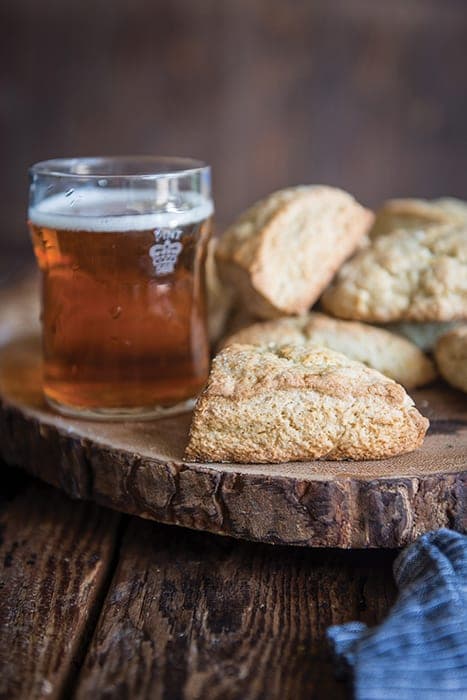 Ginger Beer Scones