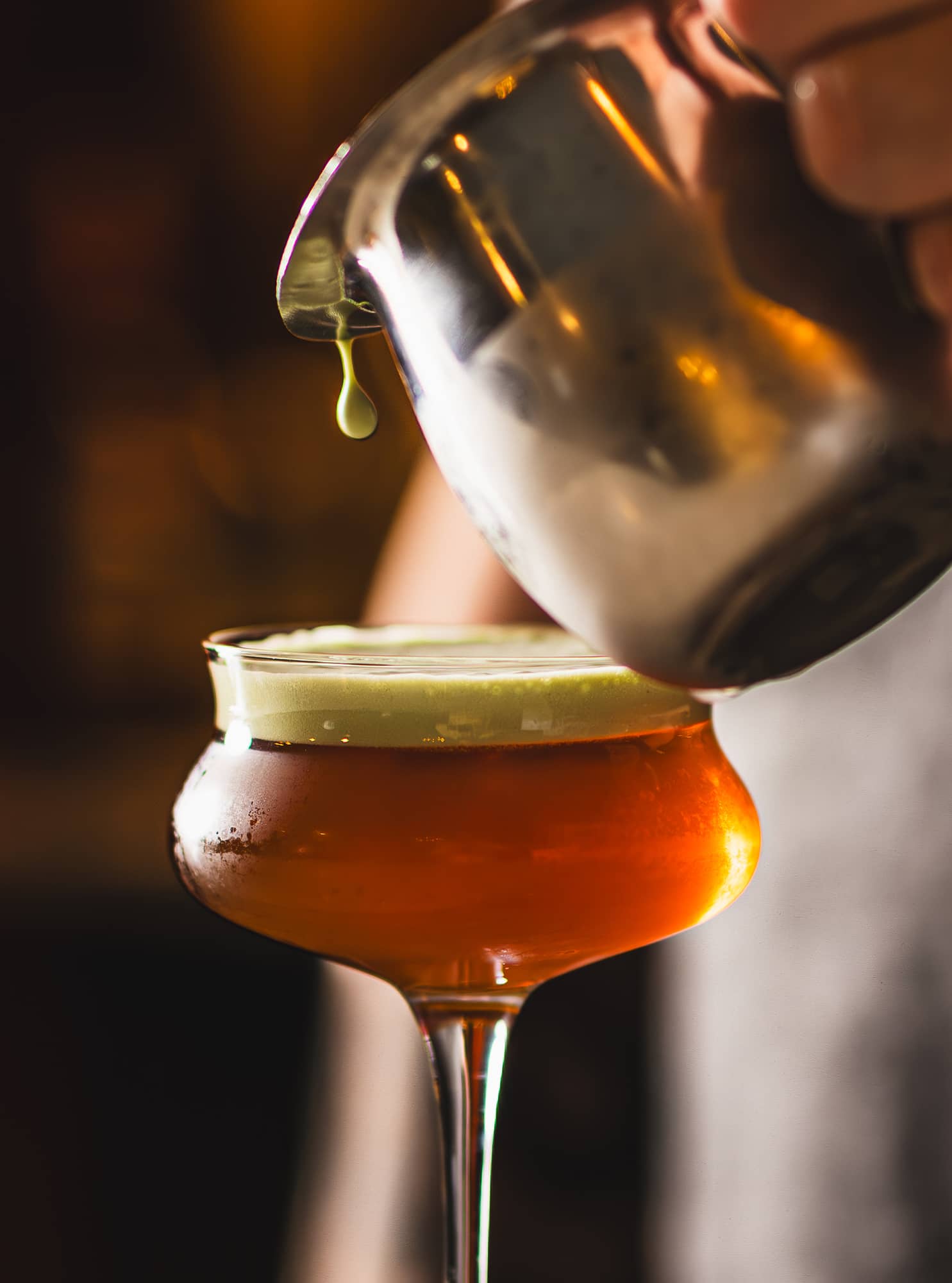 Jiminy Cricket: A Minty Matcha Cocktail