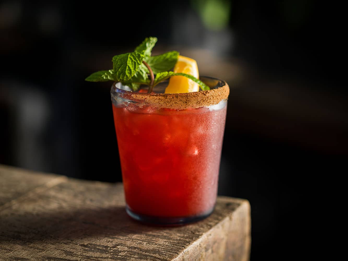 José’s Special: A Hibiscus Mezcal Cocktail