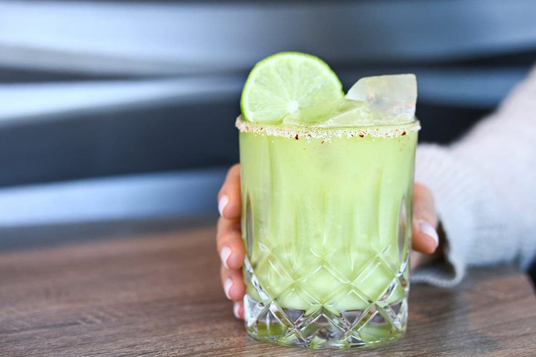 Margo’s Mezcal Avocado Margarita