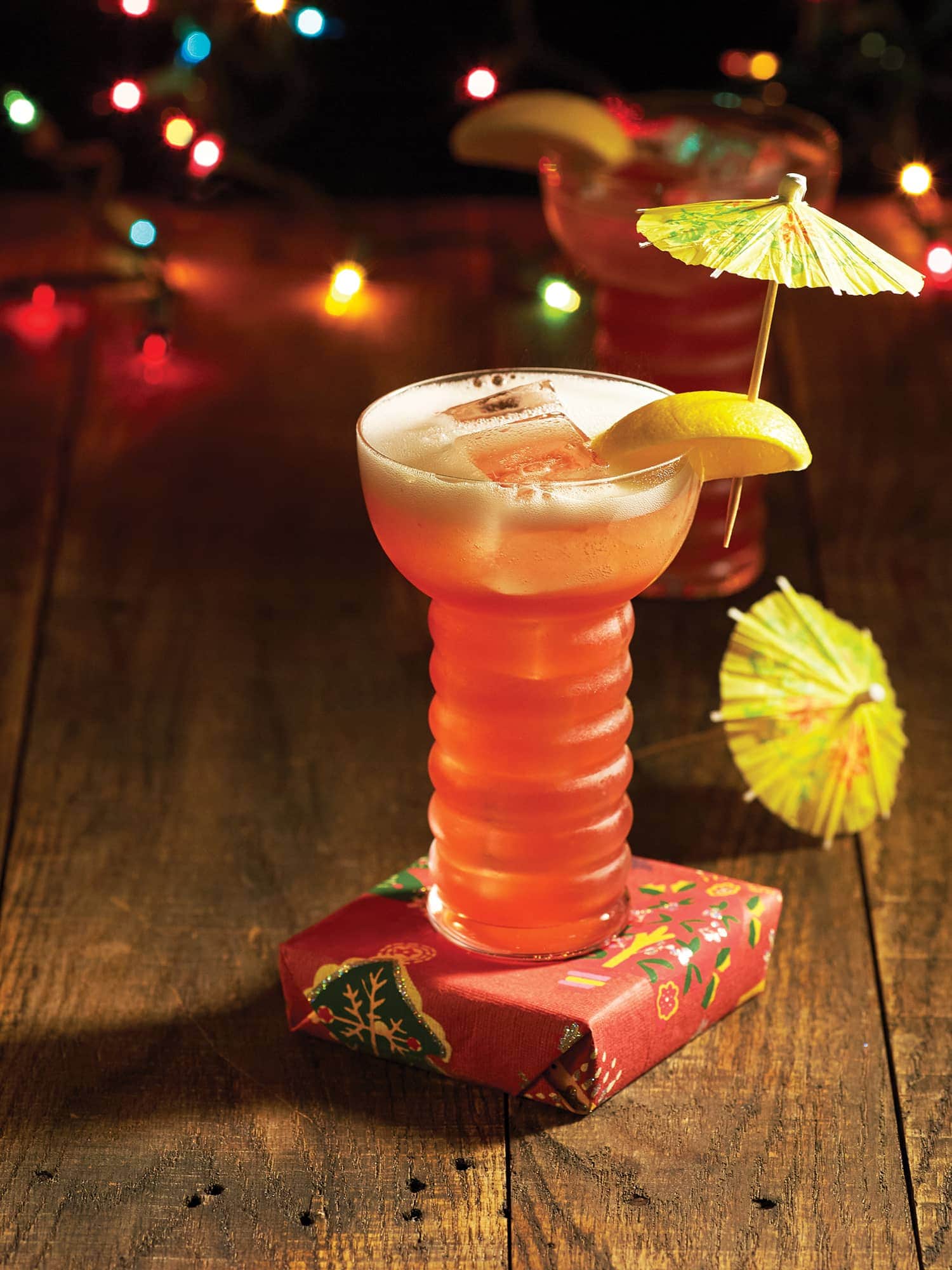 Merry Spritzmas: A Tropical Winter Spritz