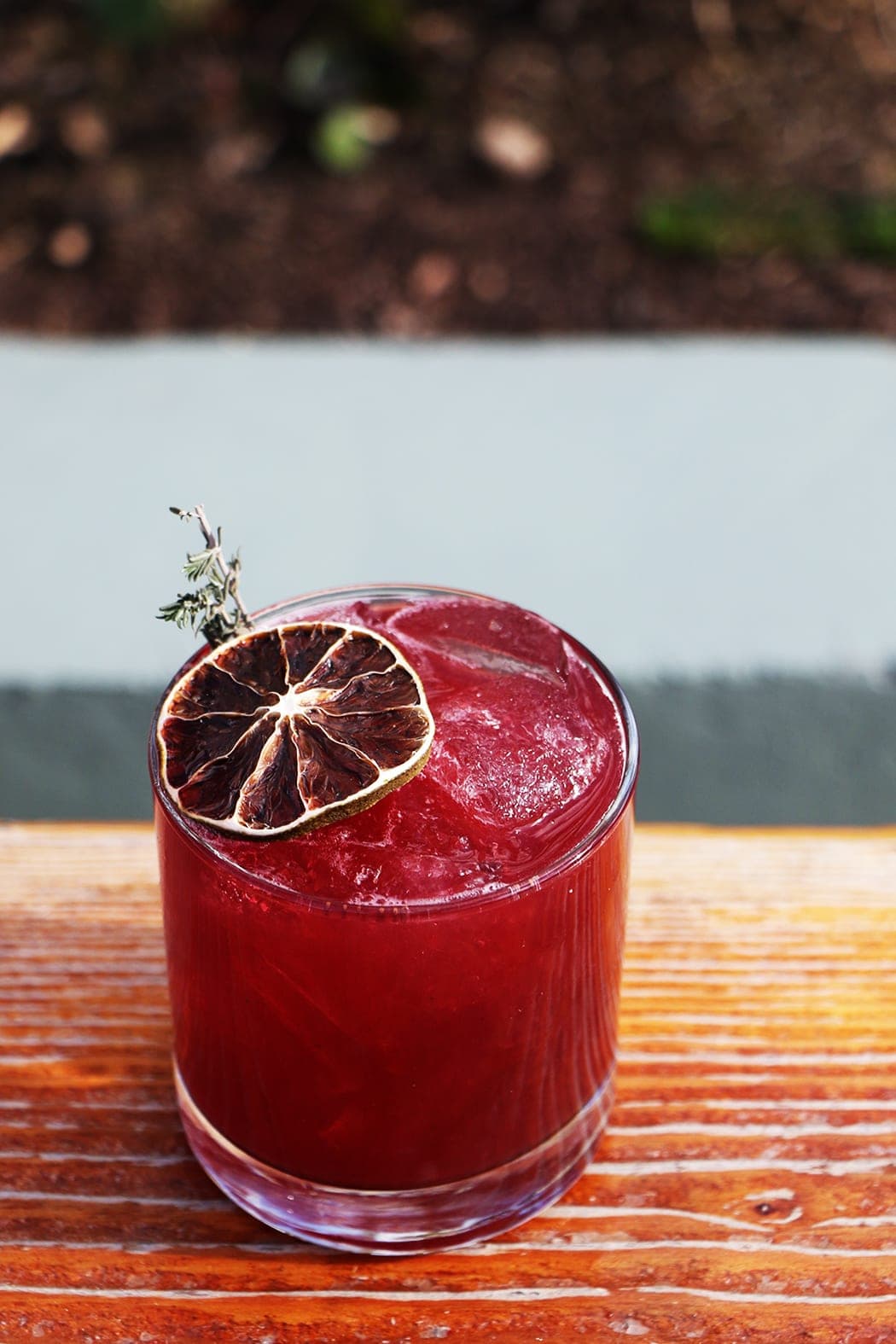 Mezcal Cocktail: Smokin’ Berries
