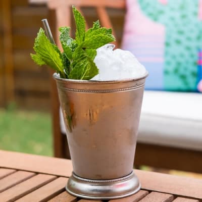 Mezcal Grapefruit Julep