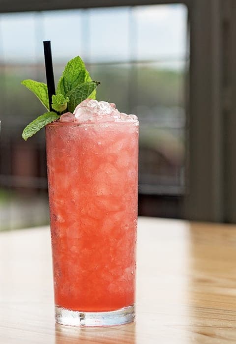 Paloma Riff: Red Macaw Cocktail