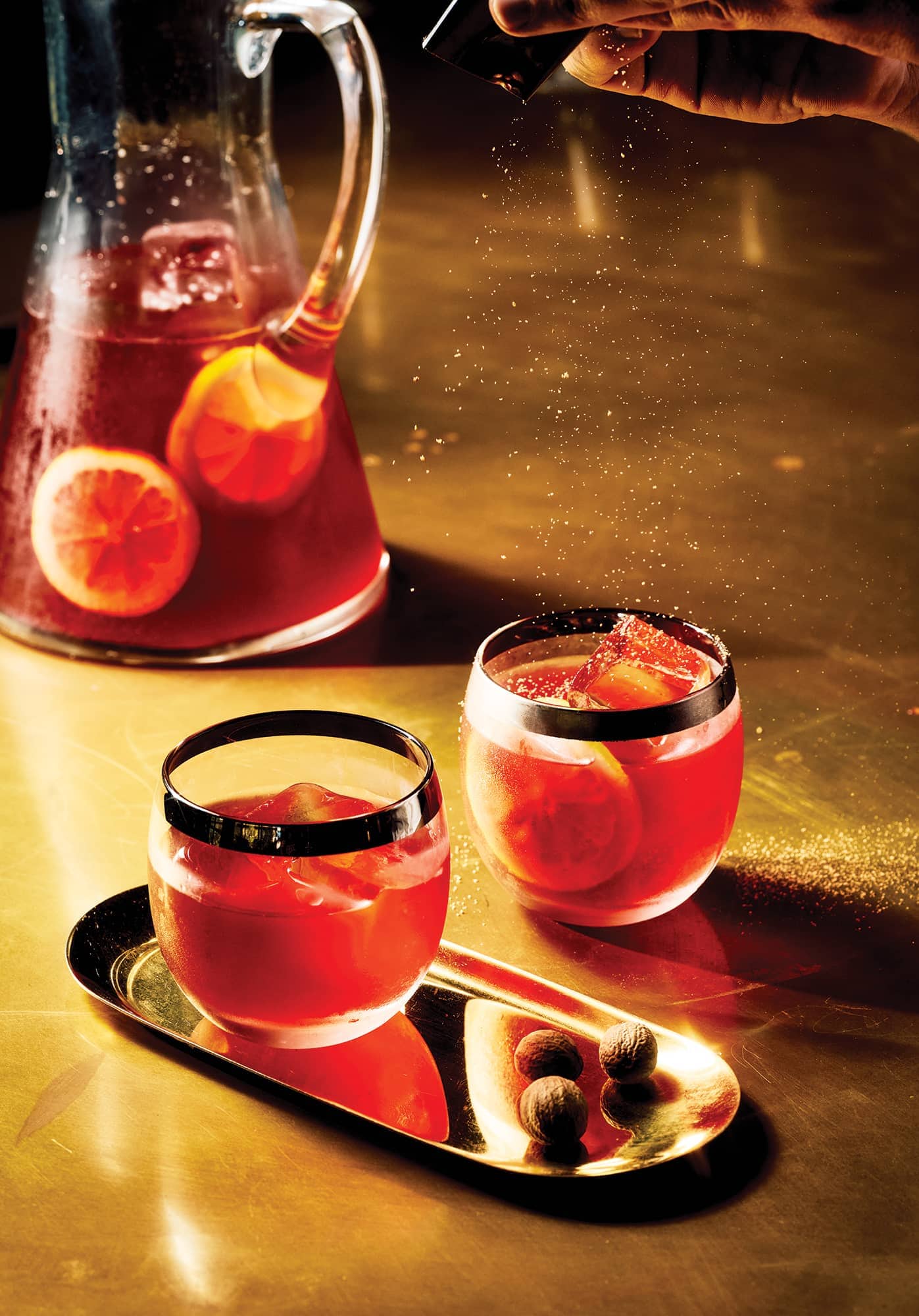 Poor Richard: A Low-Proof Holiday Punch