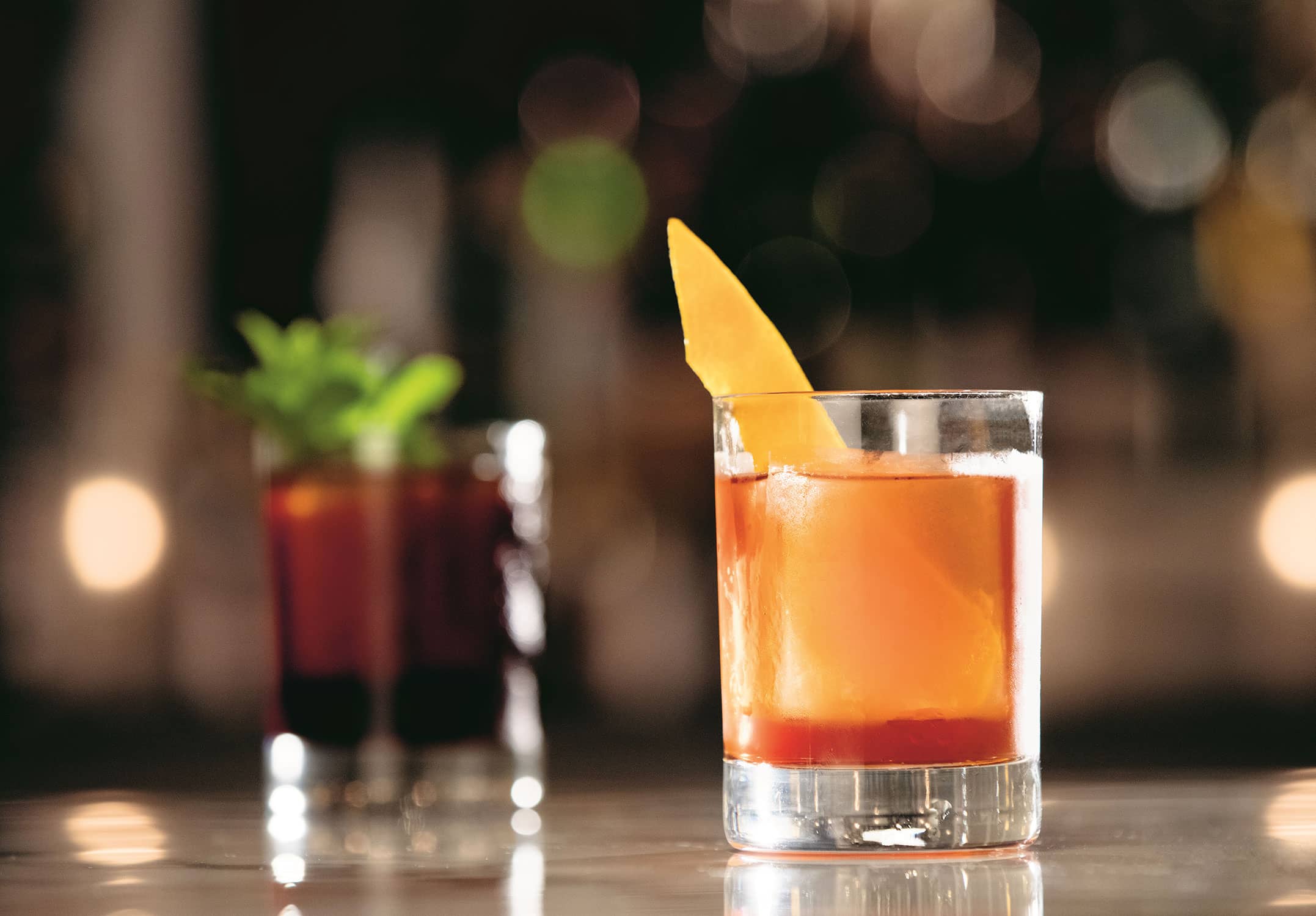 Rhymes With Orange: A Smoky Manhattan
