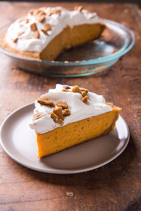 Rum Pumpkin Chiffon Pie