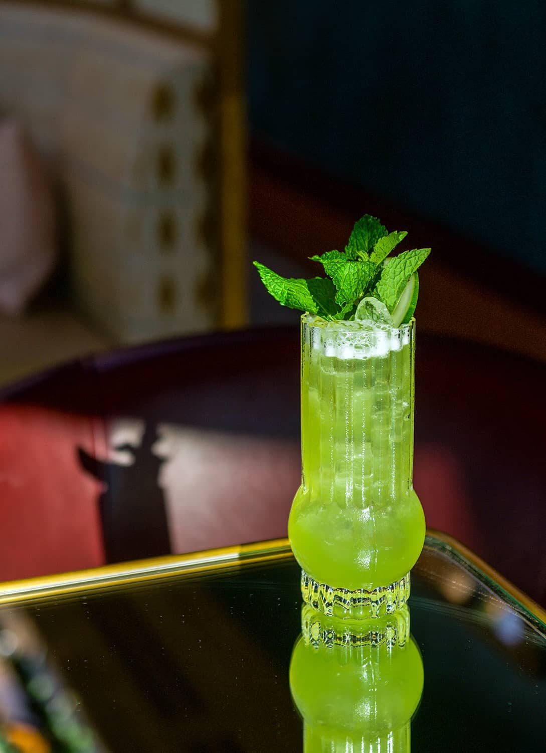 She Only Wears Green: A Gin Cocktail