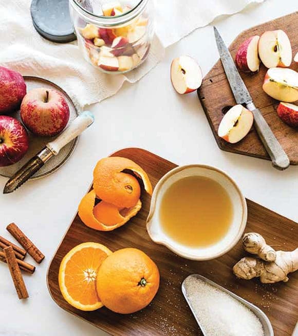 Spiced Apple Shrub