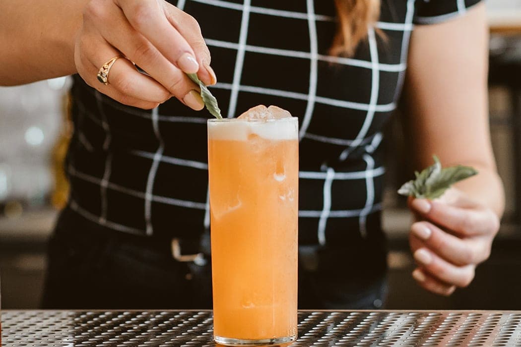 Strawberry Nights, A Vodka Cocktail