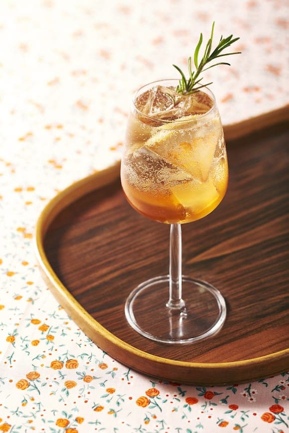 The Ballerina Wine Cocktail