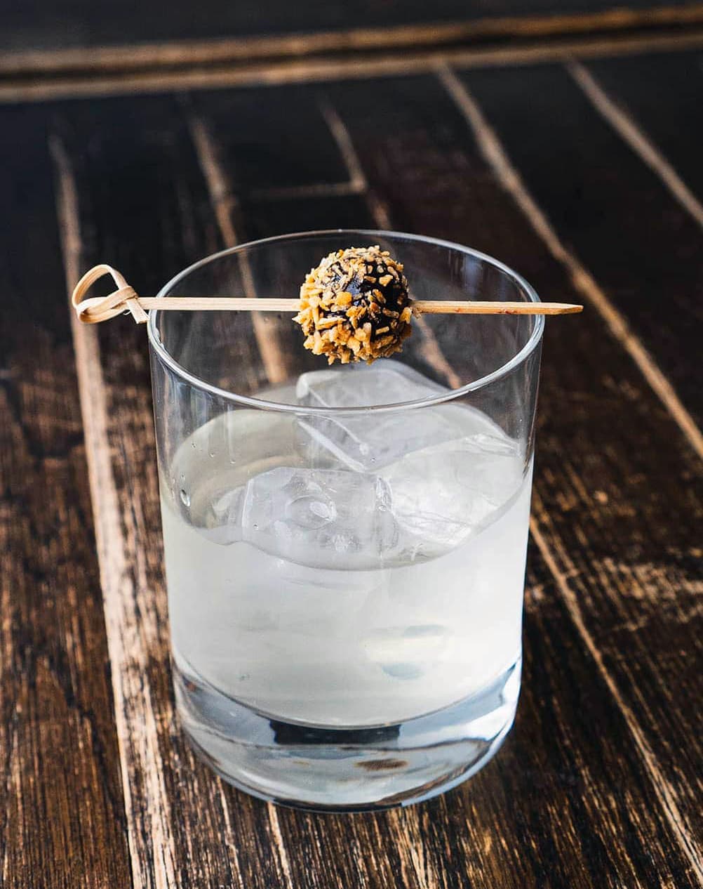 Tight and See-Through: A Clarified Coconut Milk Punch