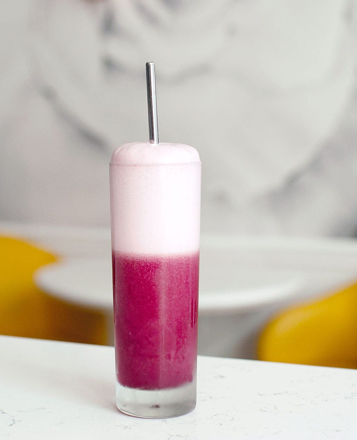 Violet’s Sloe Gin Fizz